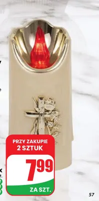 Wkład do znicza LED Cortina Lux promocja w Dino