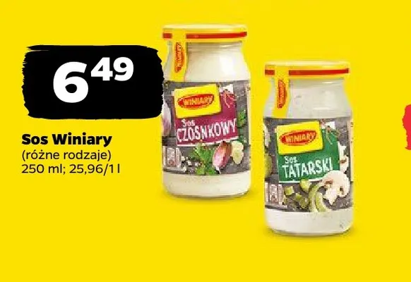 Sos tatarski Winiary promocja w Netto