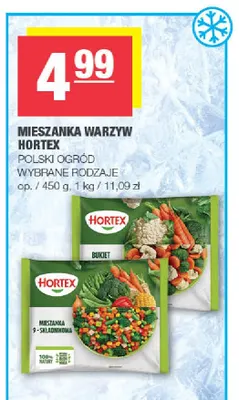 Mieszanka warzyw Bukiet Hortex promocja w SPAR