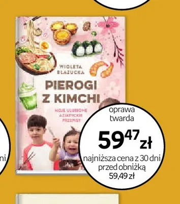 Książka Pierogi z kimchi Wioleta Błazucka promocja w Empik