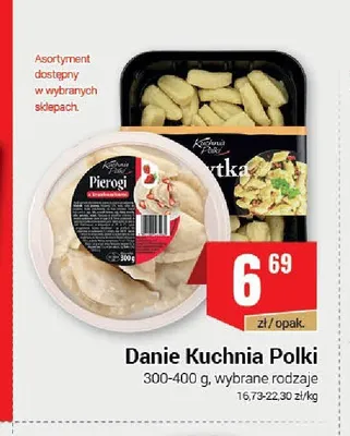 Pierogi z truskawkami Kuchnia Polki promocja w Premium Nasz Sklep