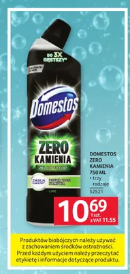 Żel do WC Domestos Zero Kamienia promocja w Selgros