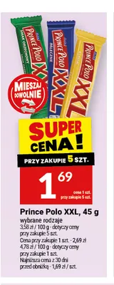 Wafel Prince Polo XXL smak orzechowy promocja w Twój Market