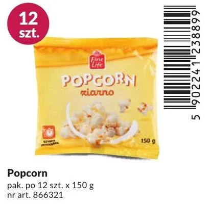Popcorn ziarna promocja w Makro