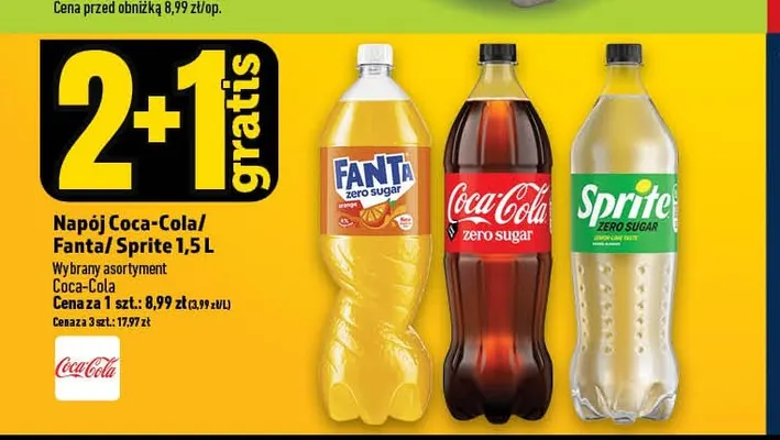 Napój Coca-cola promocja w TOPAZ