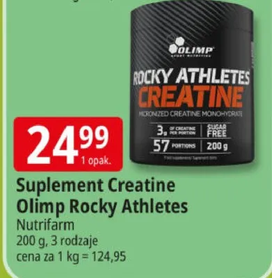 Suplement Creatine Rocky Athletes promocja w Leclerc