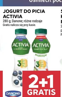 Jogurt do picia Activia promocja w Stokrotka