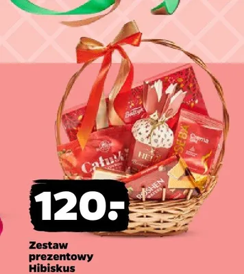 Zestaw prezentowy Hibiskus promocja w Netto