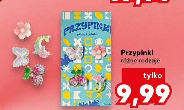 Przypinki pasujące do butów Kaufland promocja w Kaufland