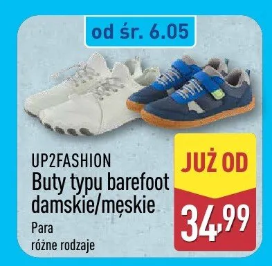 Buty typu barefoot męskie Up2Fashion promocja w Aldi