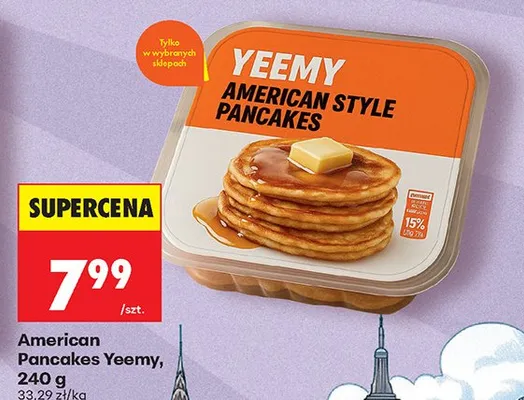 American Pancakes Yeemy promocja w Biedronka