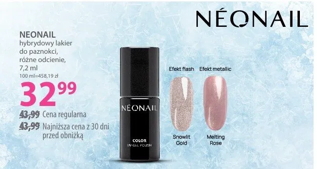 Lakier Neonail hybrydowy lakier do paznokci różne odcienie 7.2 ml promocja w Hebe