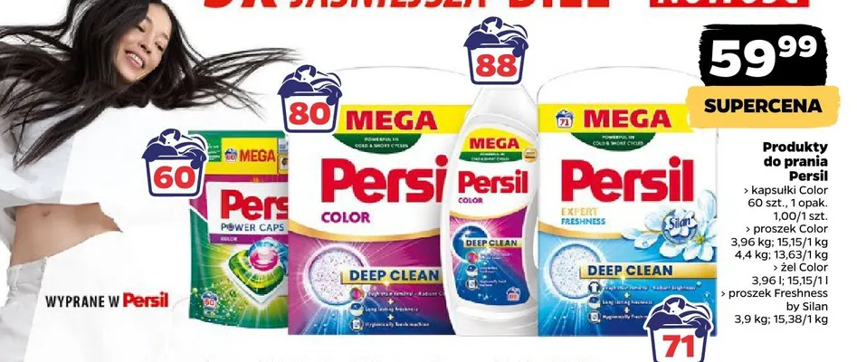 Żel do prania Persil Color promocja w Netto