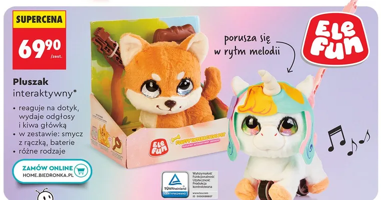 Pluszak interaktywny promocja w Biedronka