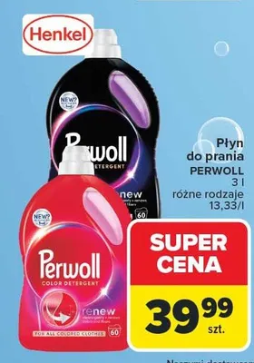 Płyn do prania Perwoll promocja w Carrefour