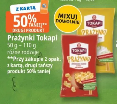 Prażynki Tokapi promocja w Leclerc