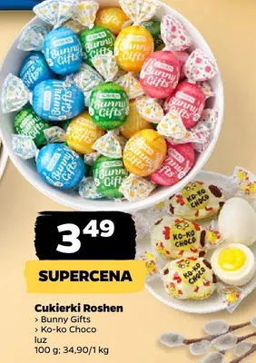 Cukierki Bunny Gifts Ko-Ko Choco luz promocja w Netto