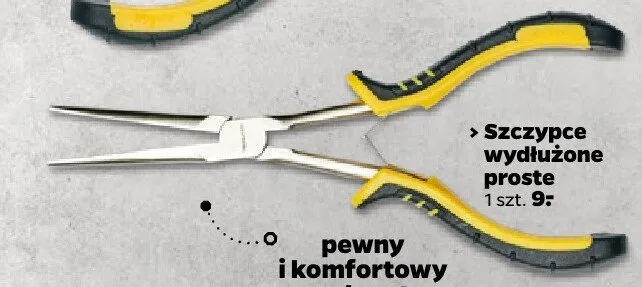 Szczypce wydłużone proste promocja w Netto