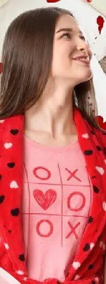 Piżama walentynkowa damska promocja w Netto