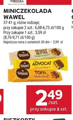 Miniczekolada Wawel Toffi promocja w Stokrotka