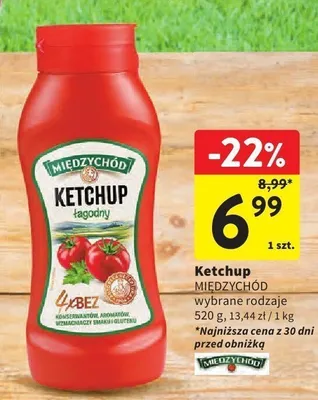 Ketchup łagodny Międzychód promocja w Intermarche