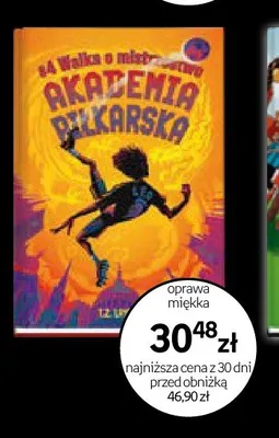 Książka Akademia Piłkarska Walka o mistrzostwo oprawa miękka promocja w Empik