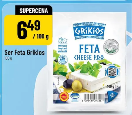 Ser Feta promocja w POLOmarket