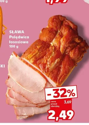Polędwica łososiowa Sława promocja w Kaufland