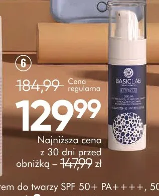 Esteticus serum do twarzy BasicLab Dermocosmetics promocja w Super-Pharm