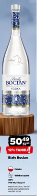 Wódka Biały Bocian promocja w Netto