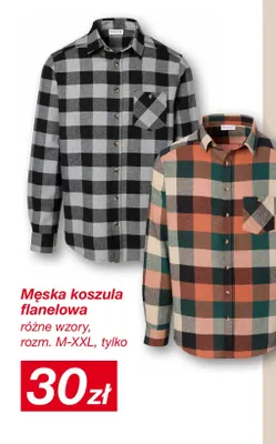 Koszula flanelowa męska promocja w KiK