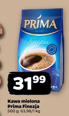 Kawa mielona Finezja 500 g promocja w Netto