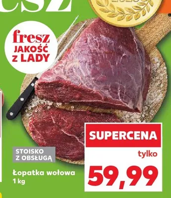 Łopatka wołowa promocja w Kaufland
