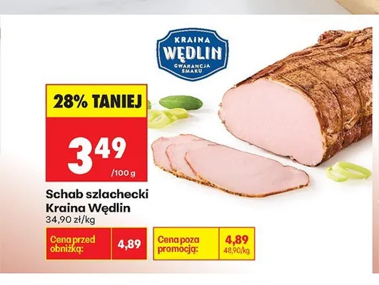 Schab szlachecki Kraina Wędlin promocja w Biedronka