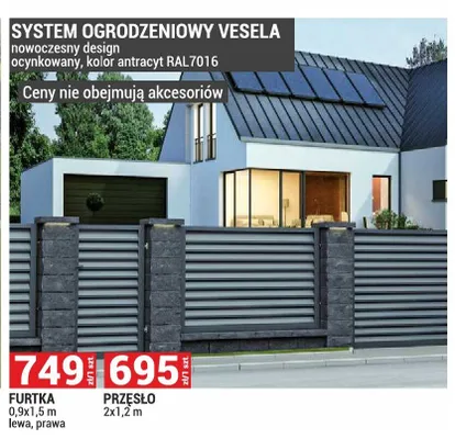 Przęsło Vesela promocja w Merkury Market