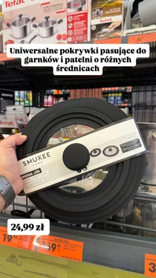 Pokrywki uniwersalne Smukee Home promocja w Biedronka