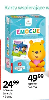 Karty wspierające wszechstronny rozwój Emocje Disney Maluch promocja w Empik