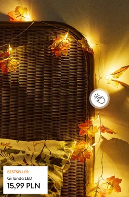 Girlanda LED promocja w Sinsay