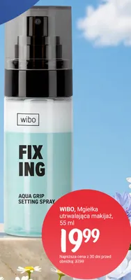 Mgiełka utrwalająca makijaż Wibo promocja w Rossmann