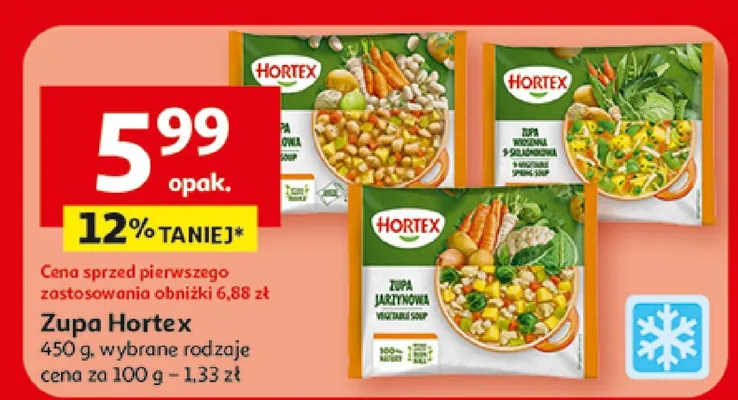 Zupa Hortex promocja w Auchan