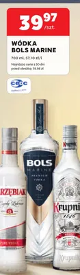 Wódka Bols Marine promocja w Stokrotka