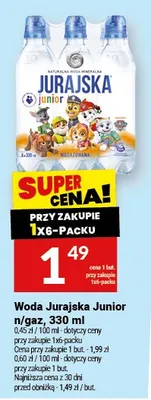 Woda Jurajska Junior n/gaz, 330 ml promocja w Twój Market