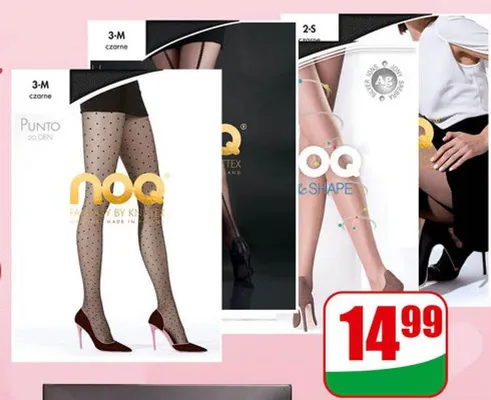 Rajstopy wzorowane różne wzory promocja w Dino