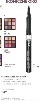 Eyeliner Super Definition Black Avon promocja w AVON