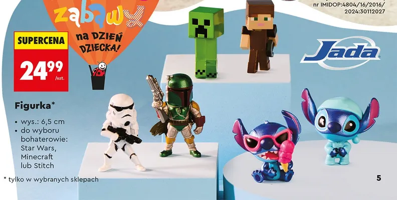 Figurka promocja w Biedronka