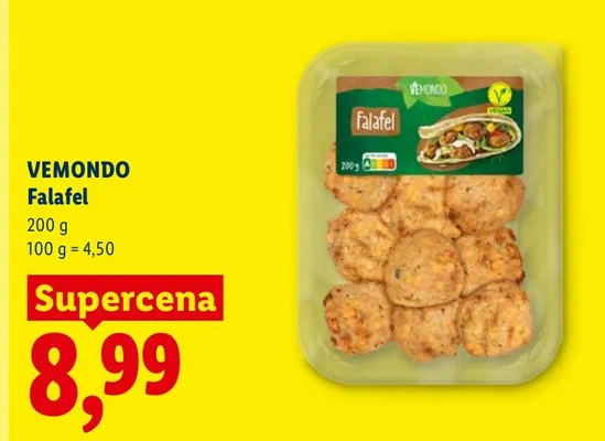Falafel Vemondo promocja w Lidl