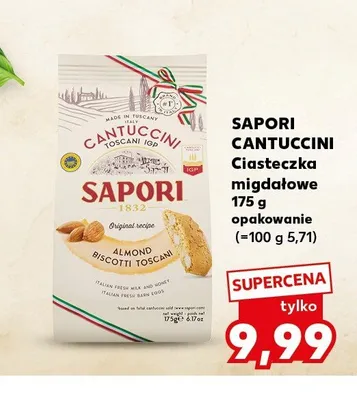 Ciasteczka migdałowe Sapori Cantuccini promocja w Kaufland