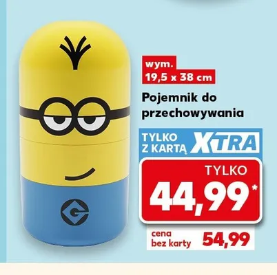 Pojemnik do przechowywania Minionek promocja w Kaufland