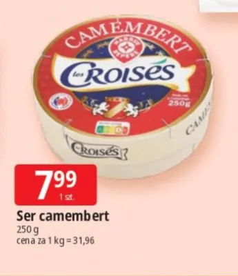 Ser camembert Croisés promocja w Leclerc