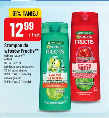 Szampon do włosów Garnier Fructis Color Resist promocja w POLOmarket